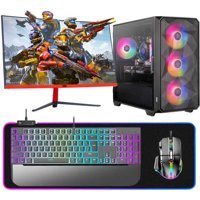 Dragos URUCHİ Harici Radeon RX 6700 XT Intel Core i5 11400F 16 GB Ram 512 GB SSD Tower FreeDos 23.6 inç Monitörlü Masaüstü Bilgisayar