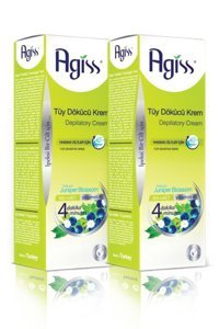 Agiss Juniper Çiçeği Hassas Ciltler İçin Tüm Vücut Genital Bölge Kadın Tüy Dökücü Sprey 2x100 ml