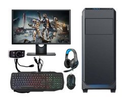 Escapelock Harici Radeon R7 240 Intel Core i5 2400 16 GB Ram 120 GB + 1 TB SSD Tower FreeDos 23.8 inç Monitörlü Masaüstü Bilgisayar