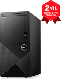 Dell Vostro 3910MT T3910EME1-W-16 Dahili Intel UHD Graphics Intel Core i5 12400 16 GB Ram 512 GB SSD Tower Windows 10 Pro Masaüstü Bilgisayar