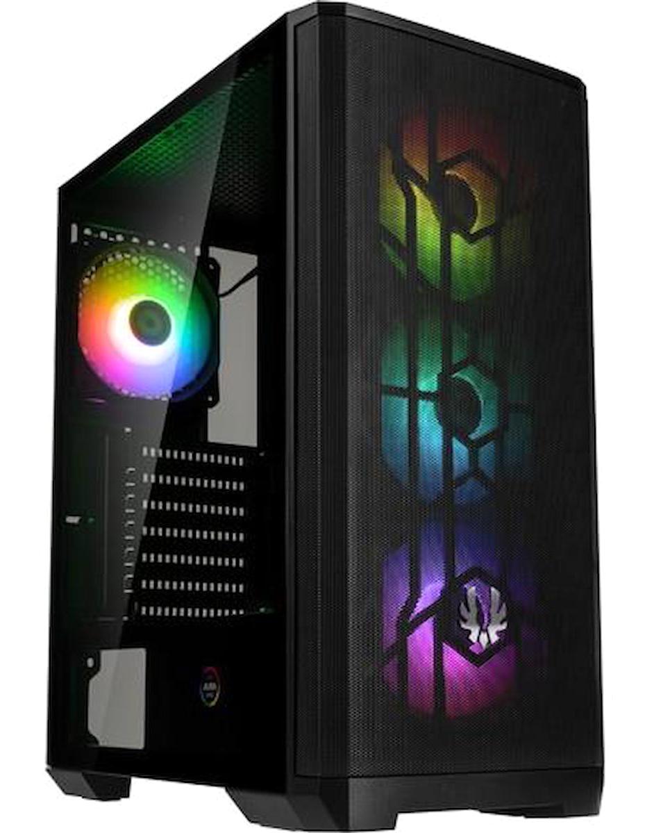 Gaming Plus AGSX124 Harici GeForce RTX 4060 AMD Ryzen 5 7600 32 GB Ram DDR5 1 TB SSD Tower FreeDos Masaüstü Bilgisayar