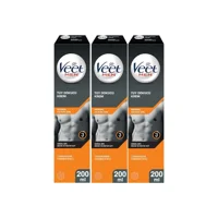 Veet Men Hassas Ciltler İçin Tüm Vücut Genital Bölge Erkek Tüy Dökücü Sprey 3x200 ml