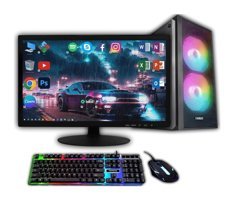 Everest GMX1065 Harici GeForce GT 740 Intel Core i7 4770 8 GB Ram 256 GB SSD Tower FreeDos 21.5 inç Monitörlü Masaüstü Bilgisayar