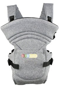 Soo Baby Carrier 4-12 kg Kapasiteli Her Yöne Kanguru Gri