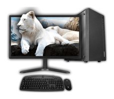 Everest EVO1040 Dahili Intel HD Graphics 4000 Intel Core i7 3770 8 GB Ram 128 GB SSD Tower FreeDos 18.5 inç Monitörlü Masaüstü Bilgisayar