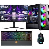 Gaming Plus AGSX129 Harici GeForce RTX 4060 Ti Intel Core i9 12900K 32 GB Ram 1 TB SSD Tower FreeDos 27 inç Monitörlü Masaüstü Bilgisayar