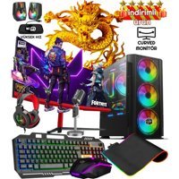 Biggamex GM113 Harici GeForce GTX 1650 AMD Ryzen 5 3600 32 GB Ram 1 TB HDD + 256 GB SSD Tower FreeDos 23.8 inç Monitörlü Masaüstü Bilgisayar