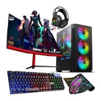 Aizen Z18 Harici Radeon RX 550 Intel Core i5 3470 16 GB Ram 1 TB HDD + 256 GB SSD Tower FreeDos 24 inç Monitörlü Masaüstü Bilgisayar