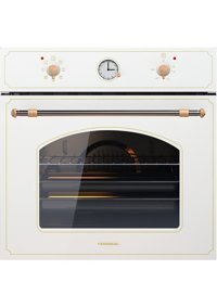 Termikel BO R6526 W 67 Lt A Enerji Sınıfı Dijital Rustik Tam Boy Ankastre Fırın Beyaz