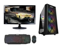 Everest RAMPAGE SPECTRA Harici Radeon RX 550 Intel Core i7 10700F 16 GB Ram DDR4 960 GB SSD Tower FreeDos 24 inç Monitörlü Masaüstü Bilgisayar