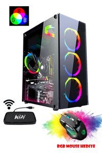 Gamepage GP70 Harici GeForce GT 730 Intel Core i5 3470 16 GB Ram 240 GB + 500 GB SSD Tower FreeDos Masaüstü Bilgisayar