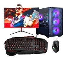 Dragos DRX6801 Harici GeForce RTX 3060 AMD Ryzen 5 3600 32 GB Ram 512 GB SSD Tower FreeDos 23.6 inç Monitörlü Masaüstü Bilgisayar