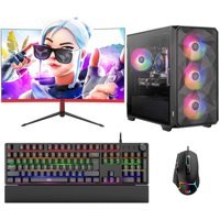 Dragos DRX7017 Harici GeForce RTX 3050 Intel Core i5 11600K 16 GB Ram 512 GB SSD Tower FreeDos 23.6 inç Monitörlü Masaüstü Bilgisayar
