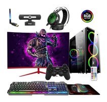 Zeiron AMX15 Harici Radeon RX 550 AMD Ryzen 5 3600 8 GB Ram 1 TB HDD + 120 GB SSD Tower FreeDos 27 inç Monitörlü Masaüstü Bilgisayar