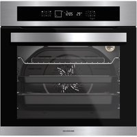 Silverline BO6505X02 72 Lt A+ Enerji Sınıfı Dijital Retro Tam Boy Ankastre Fırın Inox