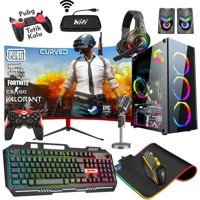 Noder FX51 Harici GeForce GT 730 Intel Core i5 3470 16 GB Ram 1 TB HDD + 256 GB SSD Tower FreeDos 23.8 inç Monitörlü Masaüstü Bilgisayar