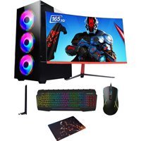 Gameload GAMELOAD GL112 Harici Radeon RX 6600 Intel Core i5 10400F 16 GB Ram 1 TB HDD + 256 GB SSD Tower FreeDos 23.6 inç Monitörlü Masaüstü Bilgisayar