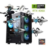 Güneysu Gaming Harici GeForce RTX 4060 AMD Ryzen 5 5600 16 GB Ram DDR4 500 GB SSD Tower FreeDos Masaüstü Bilgisayar