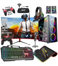 Zeiron FX50 Harici GeForce GT 730 Intel Core i5 3470 16 GB Ram 1 TB HDD + 256 GB SSD Tower FreeDos 23.8 inç Monitörlü Masaüstü Bilgisayar