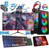 Biggamex GX40 Harici GeForce GT 730 Intel Core i5 3470 16 GB Ram 1 TB HDD + 240 GB SSD Tower FreeDos 24 inç Monitörlü Masaüstü Bilgisayar