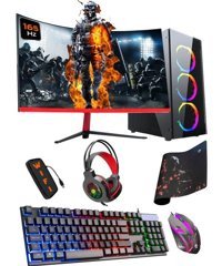 Ramtech FullForce FF78 Harici GeForce GTX 1650 Intel Core i5 10400F 32 GB Ram 1 TB HDD + 256 GB SSD Tower FreeDos 23.6 inç Monitörlü Masaüstü Bilgisayar