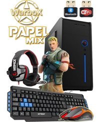 Warbox PAPEL MİX Harici Radeon R5 230 Intel Core i3 3220 8 GB Ram 120 GB HDD + 120 GB SSD Tower FreeDos Masaüstü Bilgisayar