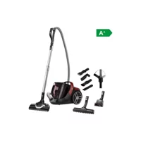 Rowenta RO7283 550 W 2.5 lt Kapasiteli Toz Torbasız Süpürge Bordo Siyah