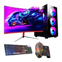 Ramtech DG393 Harici Radeon RX 560 Intel Core i5 6500 16 GB Ram 1 TB HDD + 256 GB SSD Tower FreeDos 23.6 inç Monitörlü Masaüstü Bilgisayar