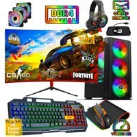 Biggamex GM110 Harici GeForce GTX 1050 Ti AMD Ryzen 5 3600 16 GB Ram 1 TB HDD + 256 GB SSD Tower FreeDos 23.8 inç Monitörlü Masaüstü Bilgisayar