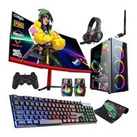 Dmc N86X 3470 Harici Radeon RX 550 Intel Core i5 3470 16 GB Ram 1 TB HDD + 256 GB SSD Tower FreeDos 23.8 inç Monitörlü Masaüstü Bilgisayar