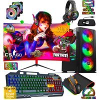 Biggamex GM114 Harici Radeon RX 550 Intel Core i5 3470 8 GB Ram 1 TB HDD + 128 GB SSD Tower FreeDos 27 inç Monitörlü Masaüstü Bilgisayar