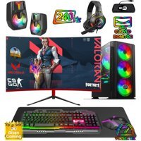 Biggamex RTX02 Harici GeForce RTX 3050 AMD Ryzen 5 3600 32 GB Ram 1 TB HDD + 512 GB SSD Tower FreeDos 27 inç Monitörlü Masaüstü Bilgisayar