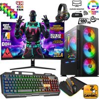 Zeiron RTX65 Harici GeForce RTX 3050 Intel Core i5 12400F 16 GB Ram 1 TB HDD + 512 GB SSD Tower FreeDos 24 inç Monitörlü Masaüstü Bilgisayar