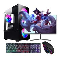 Oleas GMX70 Harici GeForce GTX 1050 Ti Intel Core i5 3470 16 GB Ram 1 TB HDD + 256 GB SSD Tower FreeDos 23.8 inç Monitörlü Masaüstü Bilgisayar