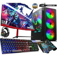 Biggamex NX02 Harici GeForce GTX 1050 Ti Intel Core i5 3470 16 GB Ram 1 TB HDD + 256 GB SSD Tower FreeDos 24 inç Monitörlü Masaüstü Bilgisayar