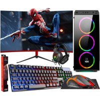 Biggamex CT25 Harici GeForce GTX 1050 Ti AMD Ryzen 5 3600 16 GB Ram 1 TB HDD + 256 GB SSD Tower FreeDos 23.8 inç Monitörlü Masaüstü Bilgisayar