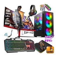 Zeiron X70 Harici Radeon RX 580 Intel Core i5 10400F 32 GB Ram 1 TB HDD + 256 GB SSD Tower FreeDos 23.8 inç Monitörlü Masaüstü Bilgisayar