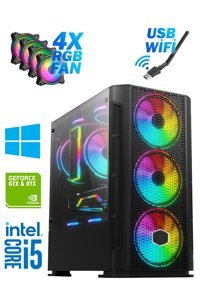 Biggamex RM23 Harici GeForce GTX 1650 Intel Core i5 3470 16 GB Ram 1 TB HDD + 256 GB SSD Tower FreeDos Masaüstü Bilgisayar