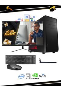 Ramtech RS-CLOUDY Plus Harici GeForce RTX 3060 Ti Intel Core i5 6500 16 GB Ram 1 TB HDD + 960 GB SSD Tower FreeDos 21.5 inç Monitörlü Masaüstü Bilgisayar