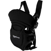 Baby Force Roona 4-12 kg Kapasiteli Oturaklı Her Yöne Kanguru Siyah
