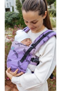 Lufasling Kuş 3.5-15 kg Kapasiteli Her Yöne Yenidoğan Kanguru Lila