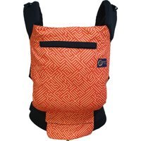 Babalin Baby Turuncu Çizgiler 3.5-20 kg Kapasiteli Her Yöne Yenidoğan Kanguru Çok renkli
