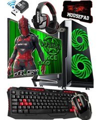 Warbox ACE EKO Harici Radeon R5 230 Intel Core i3 4150 8 GB Ram 120 GB HDD + 120 GB SSD Tower FreeDos 19 inç Monitörlü Masaüstü Bilgisayar