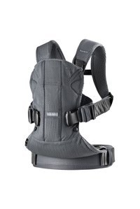 BabyBjörn One Air 3D 3.2-15 kg Kapasiteli Oturaklı Her Yöne Kanguru Siyah