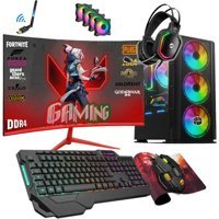 Zeiron BSX62 Harici GeForce GTX 1050 Ti AMD Ryzen 5 3600 16 GB Ram 1 TB HDD + 256 GB SSD Tower FreeDos 23.8 inç Monitörlü Masaüstü Bilgisayar