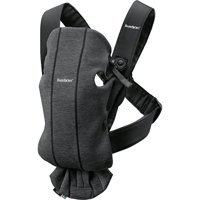 BabyBjörn Mini 3D 3.2-11 kg Kapasiteli Oturaklı Her Yöne Kanguru Koyu Gri