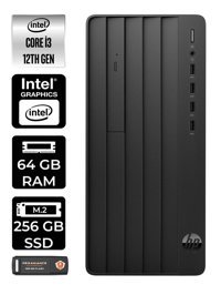 HP Pro Tower 290 G9 6D3A1EA Dahili Intel UHD Graphics Intel Core i3 12100 64 GB Ram 256 GB SSD Tower Windows 11 Home Masaüstü Bilgisayar + PER4 BELLEK
