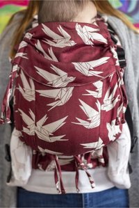 Huggyberry Dock Valentine 3-20 kg Kapasiteli Yenidoğan Kanguru Bordo