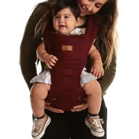 Baby Plus Star 4-9 kg Kapasiteli Oturaklı Her Yöne Kanguru Bordo