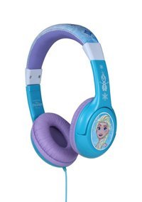 Disney Frozen Karlar Ülkesi Anna Elsa 3.5 mm Kablolu Kulak Üstü Kulaklık Çok Renkli
